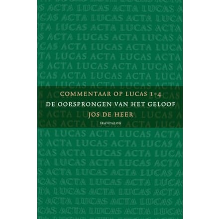 3-Pak Commentaar Op Lucas - Jos de Heer