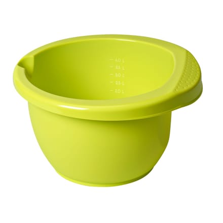 Rotho - Beslagkom - 4.0L - Lime Groen