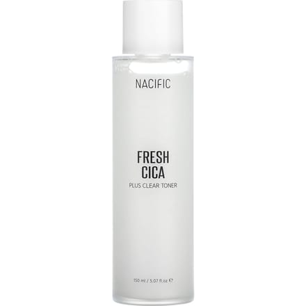 Nacific, Fresh Cica, Plus Clear Toner, 5.07 fl oz (150 ml) white