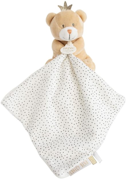 Doudou et Compagnie - Knuffeldoekje - Teddybeer - 10 cm - 0m+