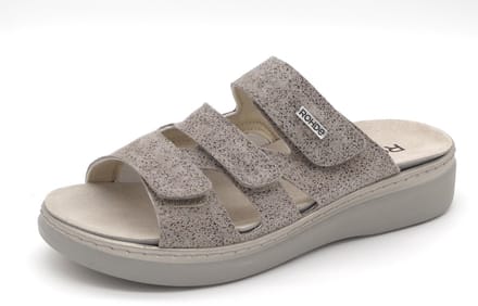Rohde Dames Slipper - 5221-18 Taupe - Maat 40