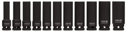 Yato YT-1054 - Slagmoersleutel Set - 1/2 Inch - Lang - 11 Stuks