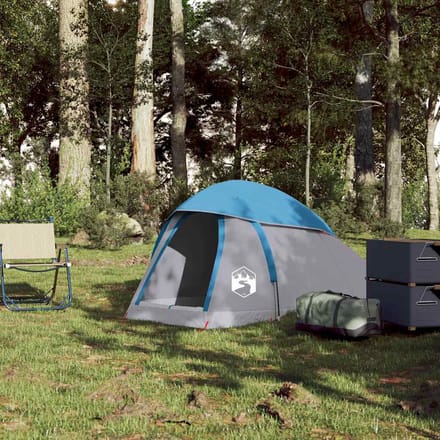 vidaXL - Koepeltent - 1-persoons - waterdicht - blauw