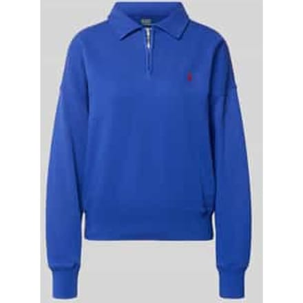 regular fit sweatshirt van katoenmix