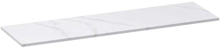 Brauer Mirage Topblad - 160 cm - Marmerlook Calacatta Gold