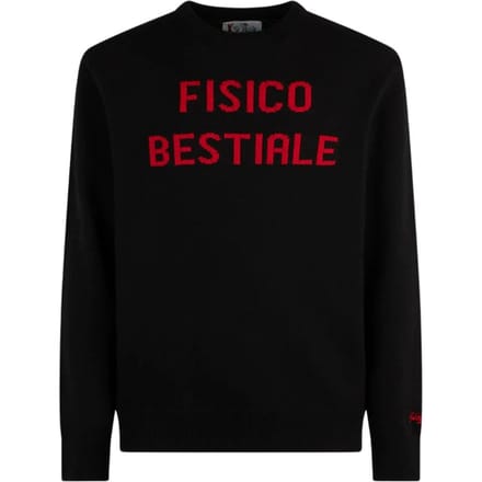 Saint Barth - Zwart HER0001 Bestiale trui