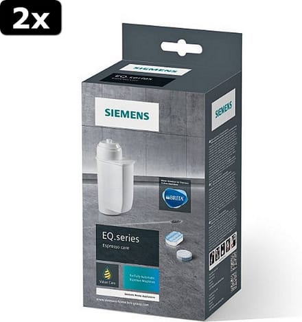 2x Bosch / Siemens TZ80004A EQ-Series Espresso Onderhoudsset