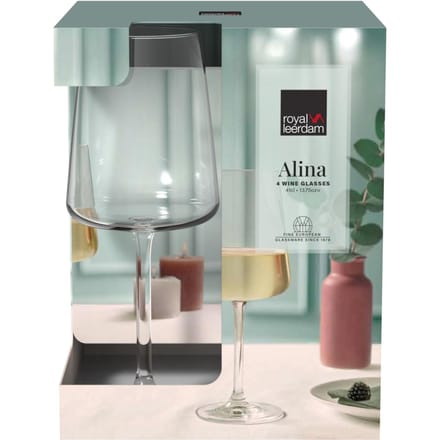 Wijnglas alina 41CL set 4