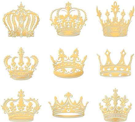 VT Goods - Kroon Patroon Stickers - Zelfklevende Stickers voor