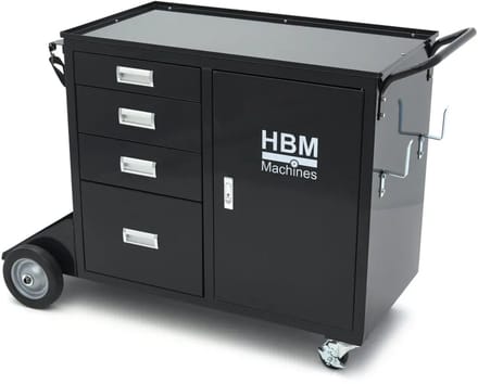Professionele XL Heavy Duty Verrijdbare Laswagen Deluxe