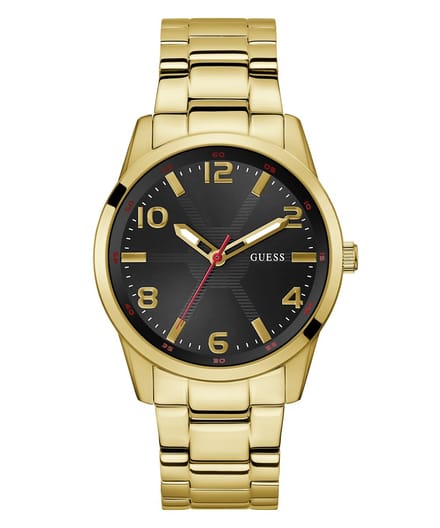 Guess Monte GW0804G3 Horloge - Staal - Goudkleurig - Ø 42 mm