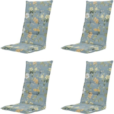 Madison kussen hoge rug julliete - 123x50x5cm set van 4