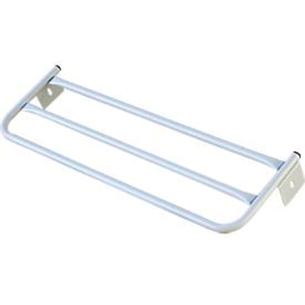 Hoedenplank voor kleedkamerbank, rvs, 1500 mm lang
