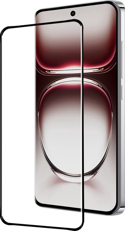 Screenprotector - Geschikt voor OPPO Reno 12 - Full Cover - Beschermglas - Gehard Glas - Tempered Glass - Screen Protector