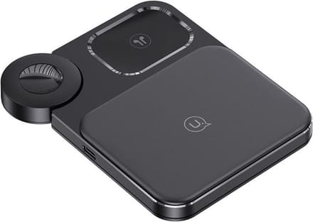 USAMS CD190 - Draadloze oplader - Wireless Charger - 3 in 1 - 15W