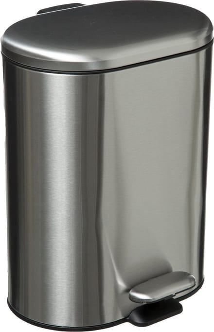 5Five Afvalemmer Softclose 6L - Inox