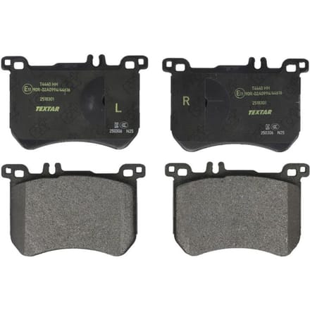 Remblokset TEXTAR 2518301, voor