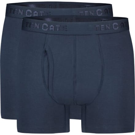 Ten Cate Basics shorts met gulp navy 2-pack voor Heren | Maat S
