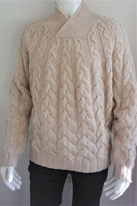 Maitre Caoutchoutier Aigle Trui - Beige - Maat 2xl