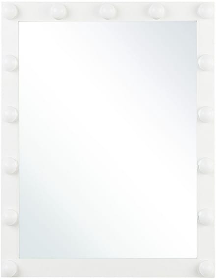 ODENAS - LED-spiegel - Wit - IJzer