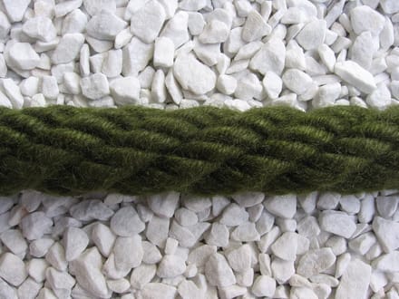 Touwleuning Groen - Afsluittouw - Trappen Afzetten - 100% Polyacryl Materiaal - Per Meter - Groen