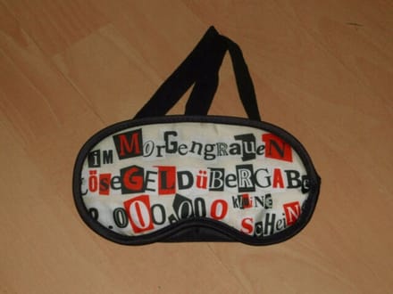 Verduisterend slaapmasker - comfortabel en ademend