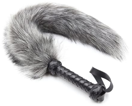 Smart Moves - Vossenstaart Flogger - 62cm - Grijs