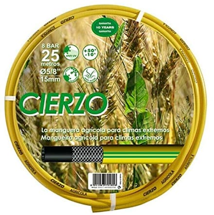 Tuinslang 15 mm 25 m - Drielaags met Polyester Versteviging, Algen- en UV-Bescherming