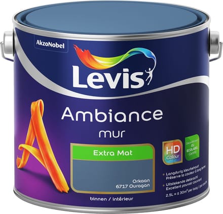 Levis - Ambiance Mur Extra Mat - Orkaan - 2,5 L