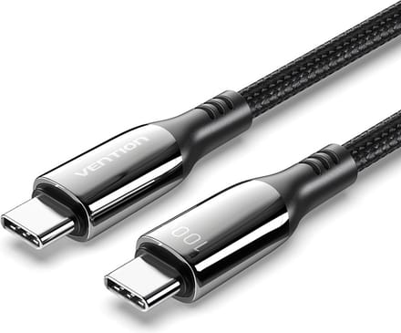 Vention CTKBAV USB-kabel USB 2.0 1,2 m USB C Zwart
