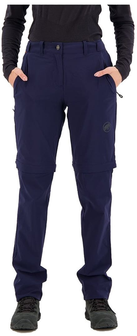 Mammut Runbold Zip Off Broek Blauw 36 / Long Vrouw