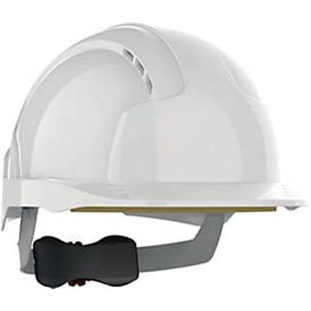 JSP veiligheidshelm EVOLite Revolution 6, wit ABS, EN 397, 6-punts harnas, draaisluiting, ca. 299 g