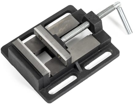 Boorklem met slinger spindel