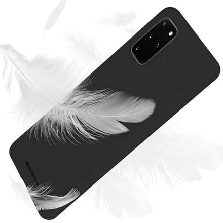 Mercury Serie - Zacht iPhone 13 Pro Max Etui - Zwart - Schokabsorberend - Antislip