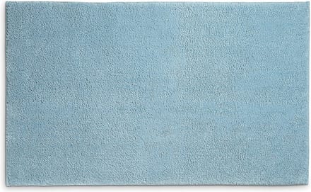 Badmat, 80 x 50 cm, Polyester, IJs Blauw - Kela | Maja