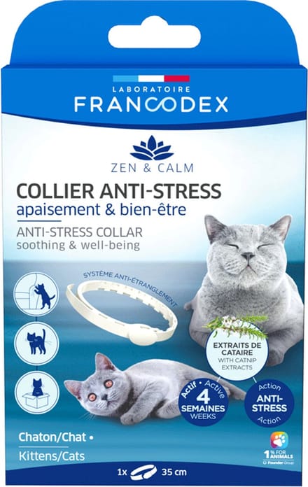 Francodex Anti-Stress Band Kat - 1 stuk