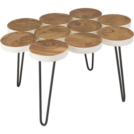 Salontafel Ringsa teakhout | Macabane