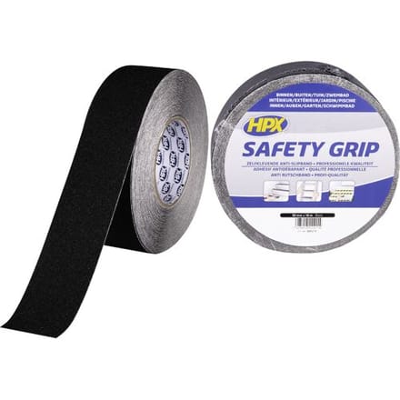 Anti-slip tape - zwart 50mm x 18m