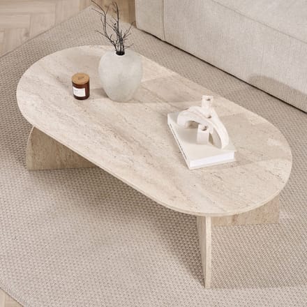 Coffee Tafel – Travertine
