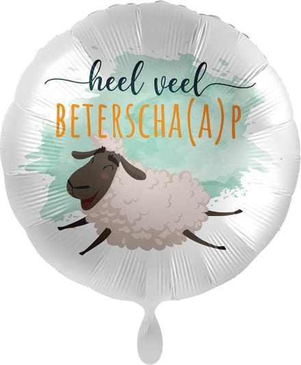Folieballon - Heel Veel Beterscha(a)p