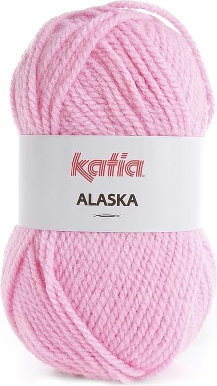 Katia Alaska - 44 roze - Acryl Garen