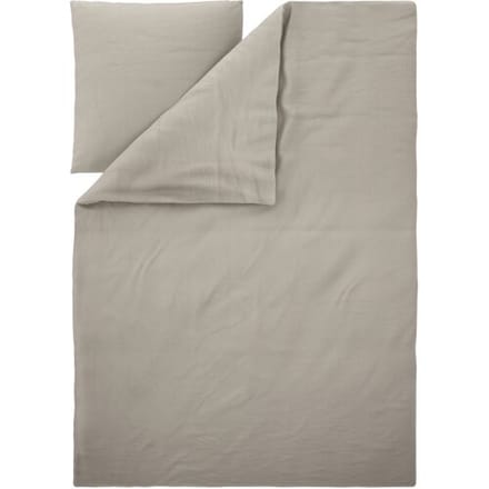 LIVARNO Katoen linnen dekbedovertrek 140 x 200 cm (Beige)
