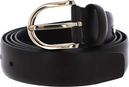 JOOP! Leren Riem 3,0 CM Classic Women's Belt W115 D`Brown Donkerbruin