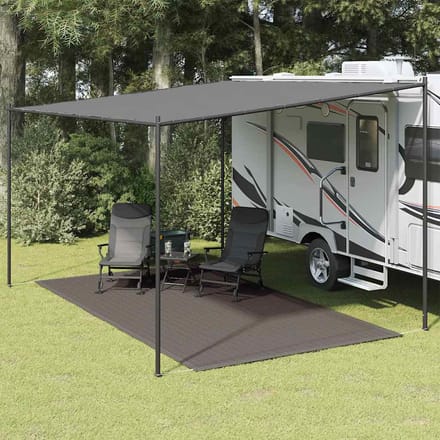 vidaXL - Tenttapijt - 250x400 - cm - antraciet