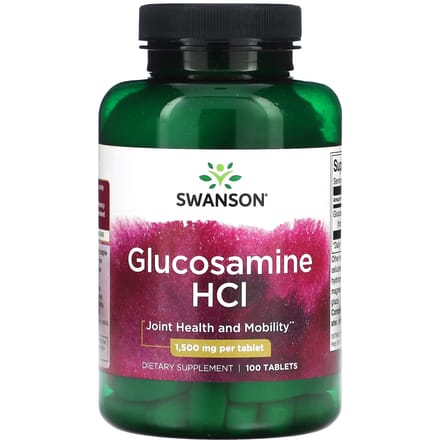 Glucosamine Hci, 1.500 mg, 100 tabletten