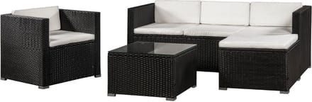 Loungeset Punta Cana - L - Polyrotan