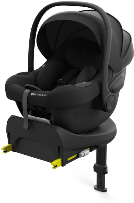 Kinderkraft ENDURA SAFE FX - ISOFIX-base - Met steunpoot - Zwart
