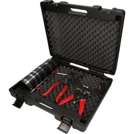 KS Tools 460.5600 Set spanbanden voor zuigerveren, 90 - 175 mm, 5-delig