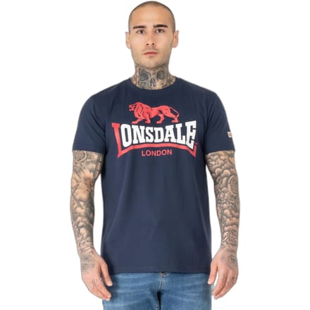 Lonsdale Lion Two Tone heren T-shirt regular fit