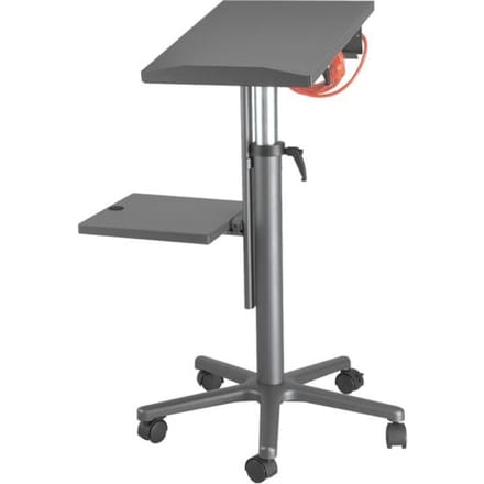 MAULpro Beamertafel - stervoet met wielen - anthraciet - metaal - 1 stuk - 61 x 68 x 120 cm - MAUL